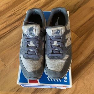 New Balance 696 Gray and Silver Capsule Collection Women’s Sneakers